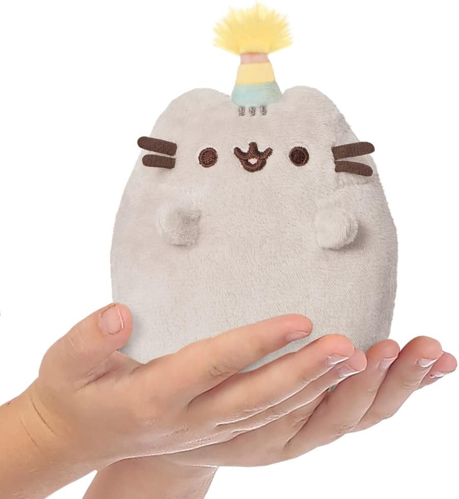 AURORA Party Pusheen Small Plush Toy - Eco-Friendly Stuffed Animal 5