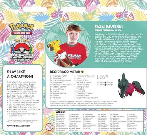Pokémon TCG: 2024 World Championships Deck (Evan Pavelski) 5
