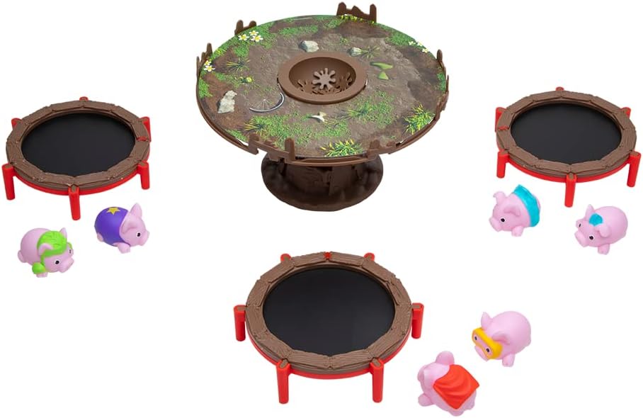 PlayMonster Pigs on Trampolines Board Game 3