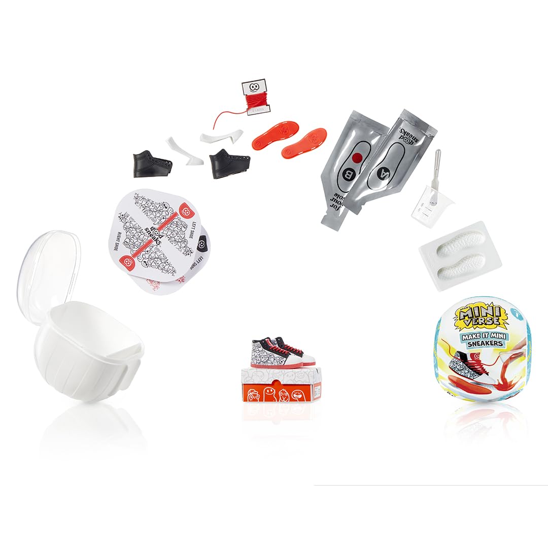 MGA's Miniverse Make It Sneakers Mini Collectibles | Collect 12 Styles | Ages 3+