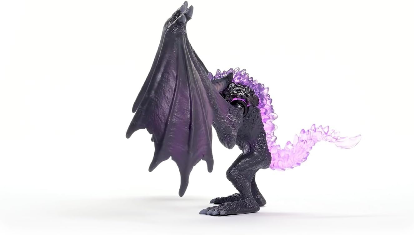 Schleich Eldrador Creatures Shadow Stone Monster - 9" Movable Action Figure with Crystal Set for Ages 7+