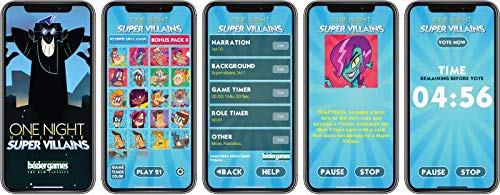 Bezier Games One Night Ultimate Super Villains Board Game