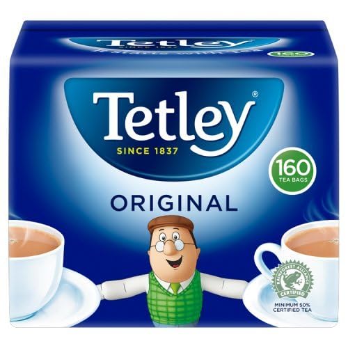 Tetley Everyday Original Tea Bags, 160 Count - Black Tea