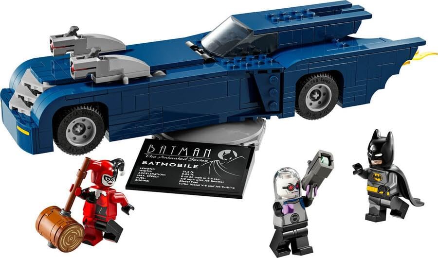 LEGO DC Batman with the Batmobile vs. Harley Quinn & Mr. Freeze - Building Set for 8+ Years 12