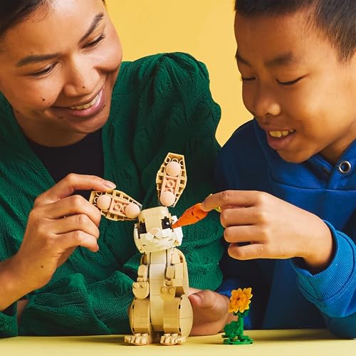 LEGO Creator 3in1 Cute Bunny Toy - Buildable Animal Playset for Ages 8+ 8