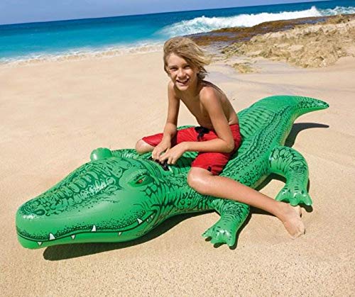 Intex - Giant Gator Children's Large Inflatable Ride-On Alligator (58562EP) 5
