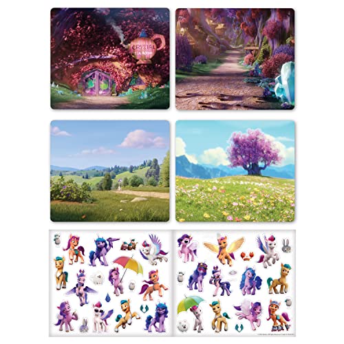 Paper Projects My Little Pony Sticker Scene Activity Set - 6 Scenes & 50+ Reusable Stickers 3