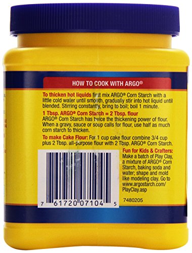 Argo - 100% Pure Corn Starch 16 oz 4