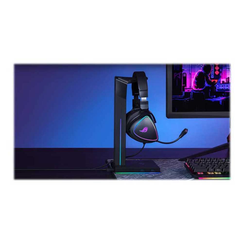 ASUS ROG Delta S USB-C Gaming Headset – 300g Lightweight, AI Noise-Canceling Mic, Hi-Res ESS 9281 QUAD DAC, RGB Lighting, Compatible with PC, PS5, Nintendo Switch 3