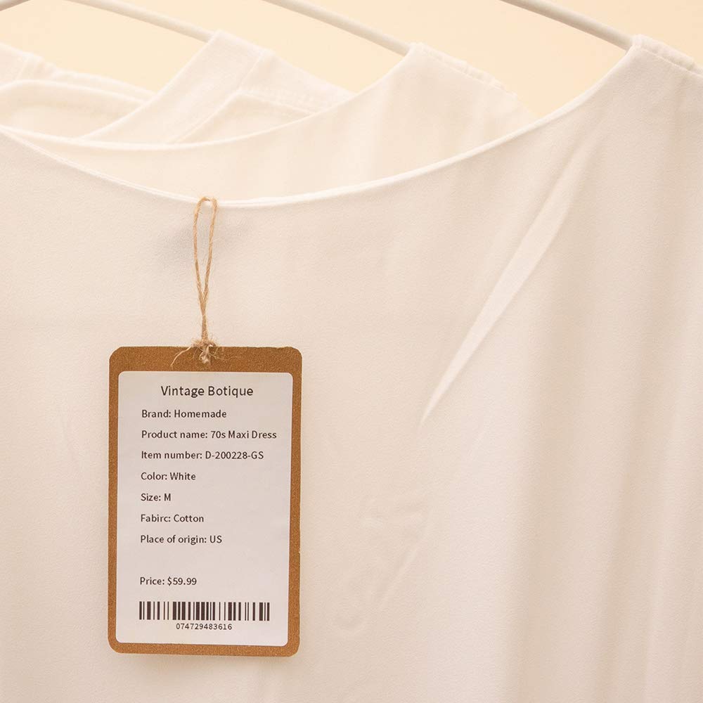 Phomemo Thermal Address Labels - 50x80mm Self-Adhesive | 100 Labels per Roll | Compatible with M110/M120/M220 7