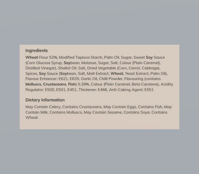 MAMA Mi Goreng Oriental Style Instant Noodles 80g 3