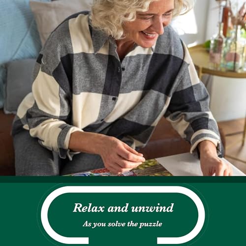 Falcon Afternoon Puzzling 500 Piece Jigsaw Puzzle - Illustrated by Fiona Obaldstone 7