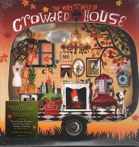 IMS-CAPITOL The Very Very Best Of Crowded House - Vinyl LP Collection (2 x 180g Black Vinyl)