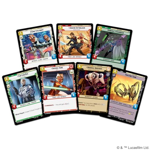 Fantasy Flight Games Star Wars: Unbegrenztes Twilight of the Republic-Starterset für zwei Spieler (FFGSWH0303) 4