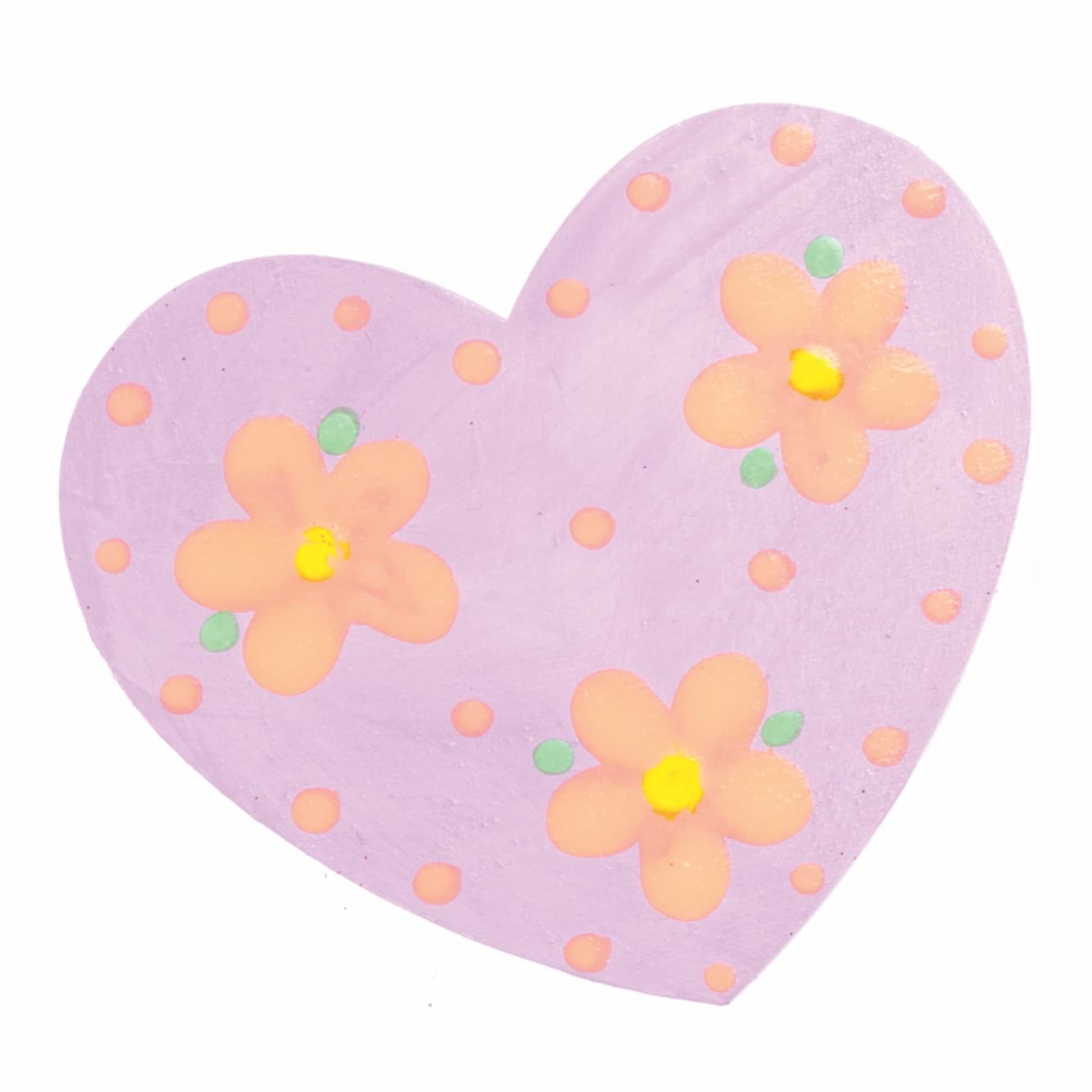 Baker Ross Heart Coasters - Pack of 10 Wooden Blanks for Crafting | 10.5 cm Diameter 3