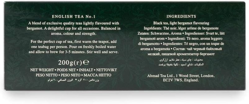 Ahmad Tea - English Tea No. 1 Black Tea - 100 Teabags 3
