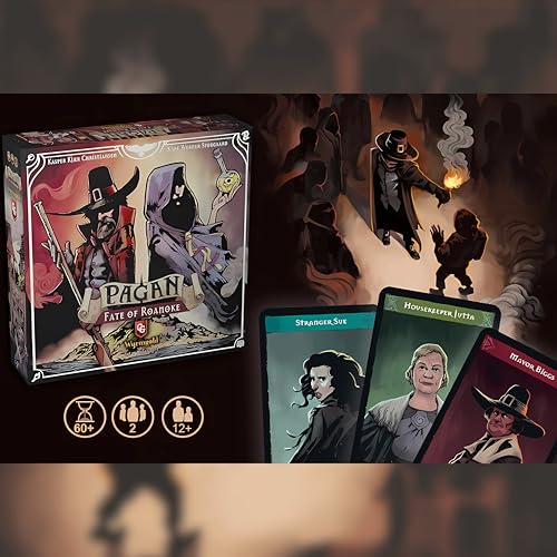 Capstone Games Pagan: The Fate of Roanoke – Asymmetrisches Kartenspiel für 2 Spieler 11