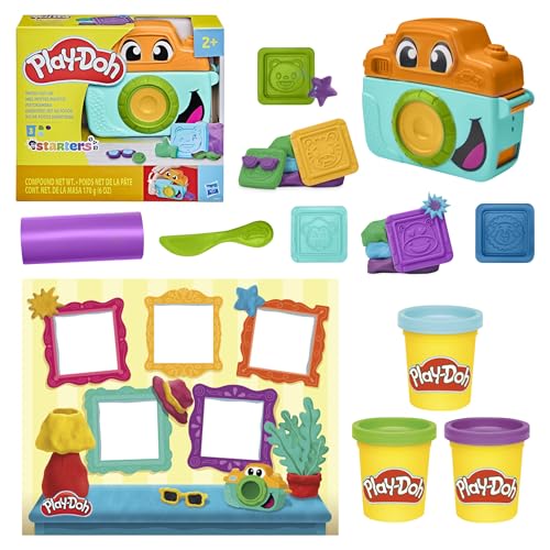 Play-Doh Photo Fun Toy Camera Starter Set - Squeeze & Stamp Animal Faces for Ages 2+ 14