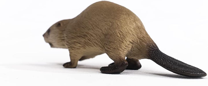 Schleich 14855 Beaver Figurine - Realistic Wild Life Animal Toy for Ages 3+
