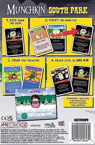 USAopoly Munchkin South Park Card Game - Officially Licensed Base Game 7