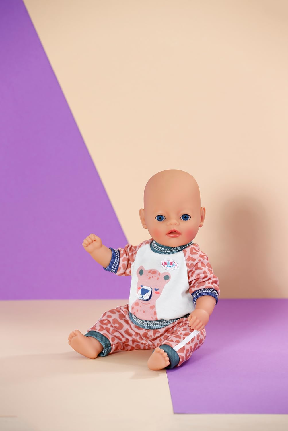 BABY born Jogging Suit - Leopard-Themed Outfit for 36cm Dolls