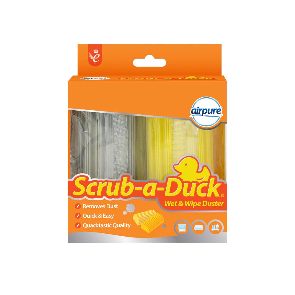 Scrub-a-Duck Wet & Wipe Duster (2 Pack)