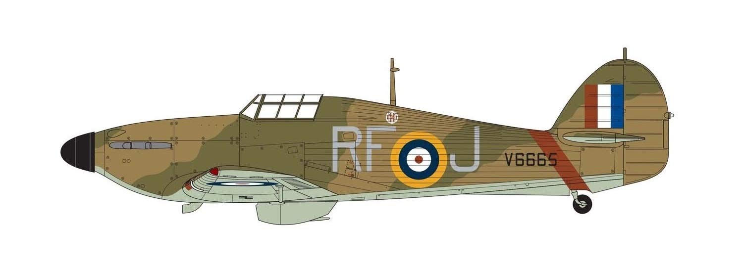 Airfix A05127A Hawker Hurricane Mk.1 Model Building Kit - 1:48 Scale 6