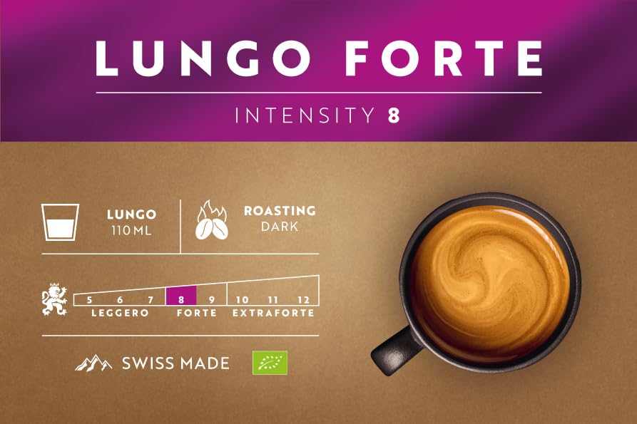 Café Royal Lungo Forte Bio - 50 Fairtrade Certified Coffee Pods for Nespresso Professional 4