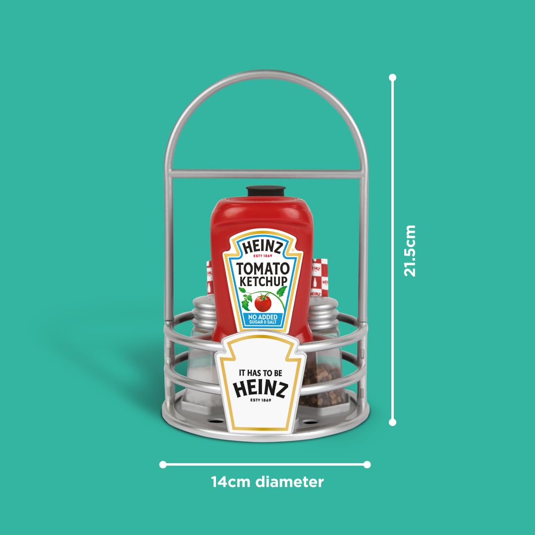 Casdon Heinz Sauce Caddy - 9-Piece Play Kitchen Set for Kids 3+