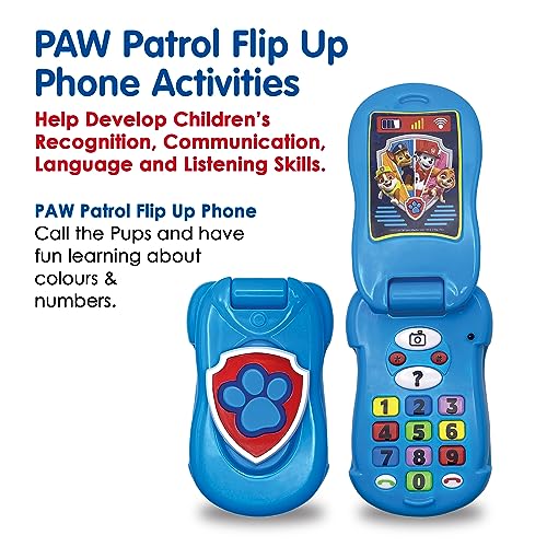 Paw Patrol Flip-Up Phone - Interactive Learning Toy for Toddlers 18 Months & Up 12