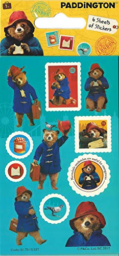 Paper Projects The Adventures of Paddington - Paddington Bear Party Bag Sticker Pack (6 Sheets) 3