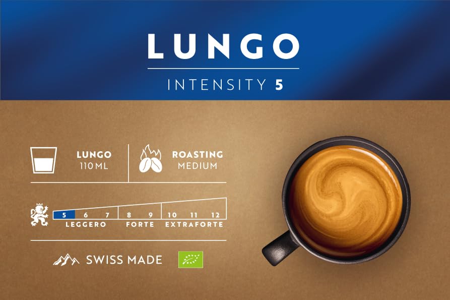 Café Royal Professional Pads, Bio Lungo, 50 Pods for Nespresso Professional Machines