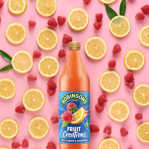 Robinsons Fruit Creations Lemon & Raspberry Squash 1L 3