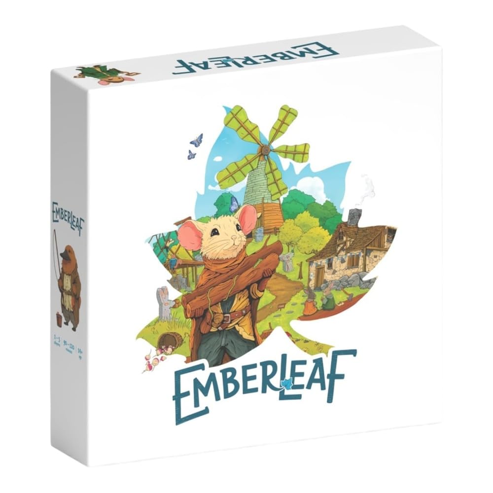The City of Games Emberleaf Board Game | 1-5 Players | Standard Edition | Cardboard 1