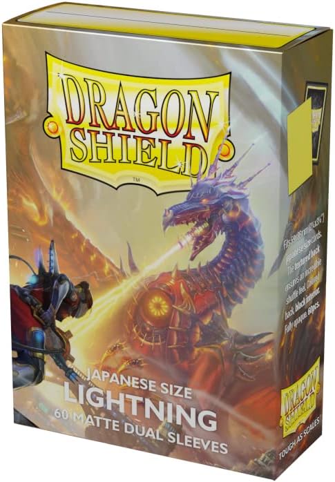 Dragon Shield AT-15147 Japanese-Size Card Sleeves for Yu-Gi-Oh! and Cardfight!! Vanguard