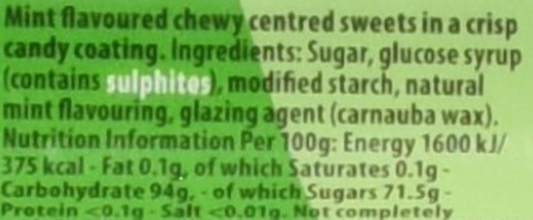 Trebor Softmints Peppermint Flavour, 44 Pack, Vegan & Vegetarian Friendly Chewy Mints with Crunchy Shell 3