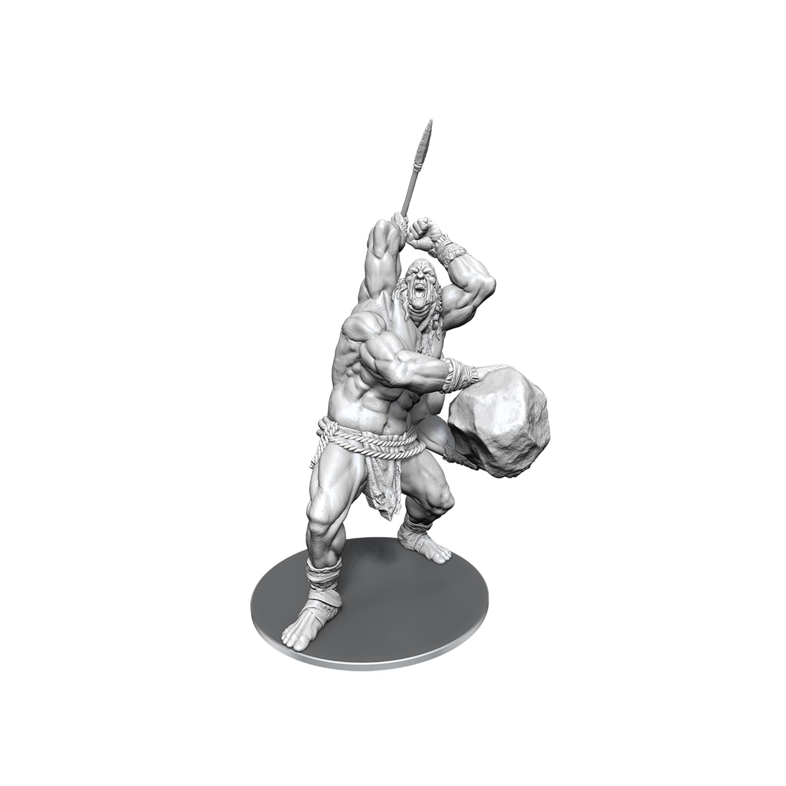 WizKids Nolzur's Marvelous Miniatures - B'rohg Yuan-ti Pureblood Unpainted Figure | Plastic 1