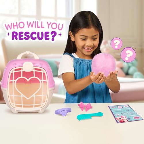 Scruff-a-Luvs Pet Scruffs Pink - Wash & Reveal Mystery Plush Toy, 7.5" Tall 8