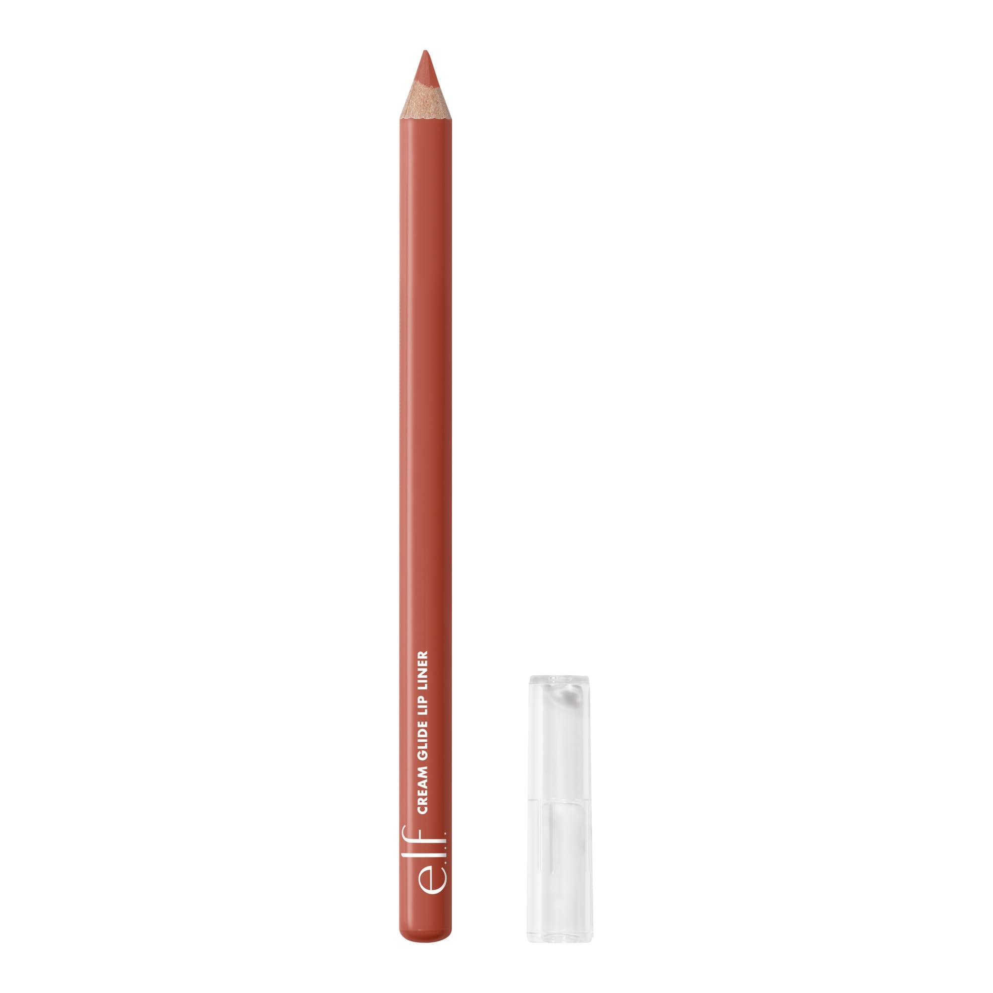 e.l.f. Cream Glide Lip Liner - Highly Pigmented Pencil for Shaping & Sculpting (Cinnamatic)