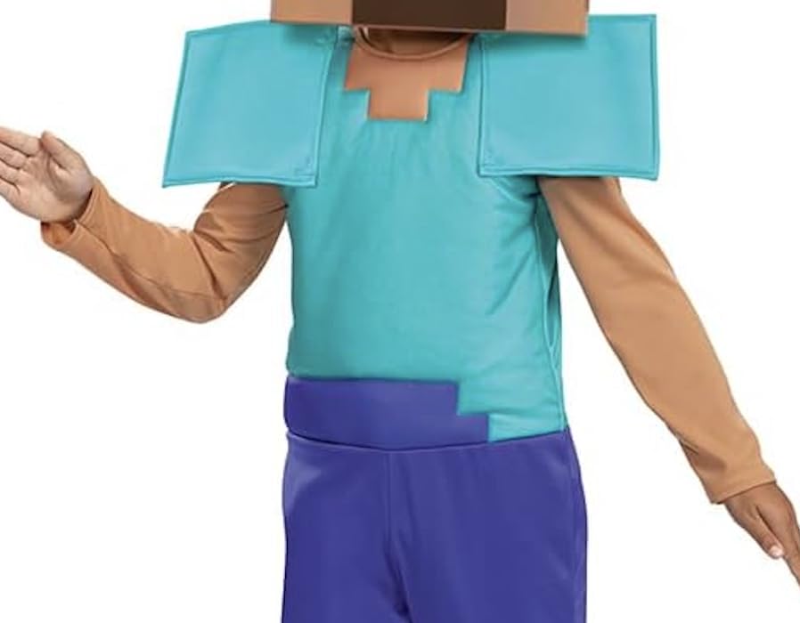 Minecraft Steve Costume - Child Size (4-6 Years)