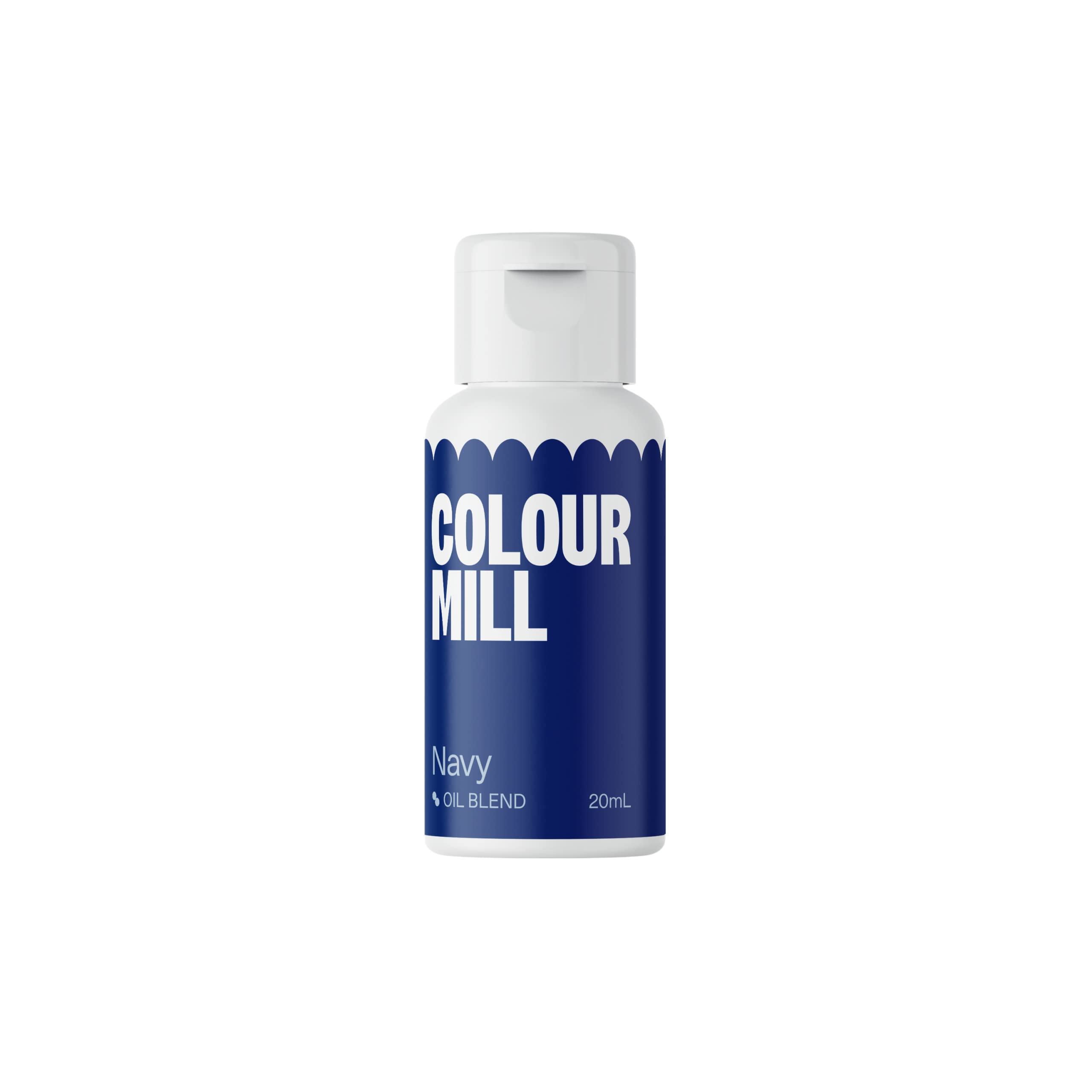 Colour Mill Oil Blend Food Colouring Navy - Oil-Based Baking Colour 20ml
