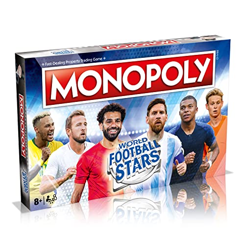 Monopoly World Football Stars Board Game (WM01927-EN1-6)