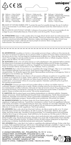 Happy Birthday Blue Latex Balloons - Pack of 5, 30cm Pearlised Birthday Party Decorations 5