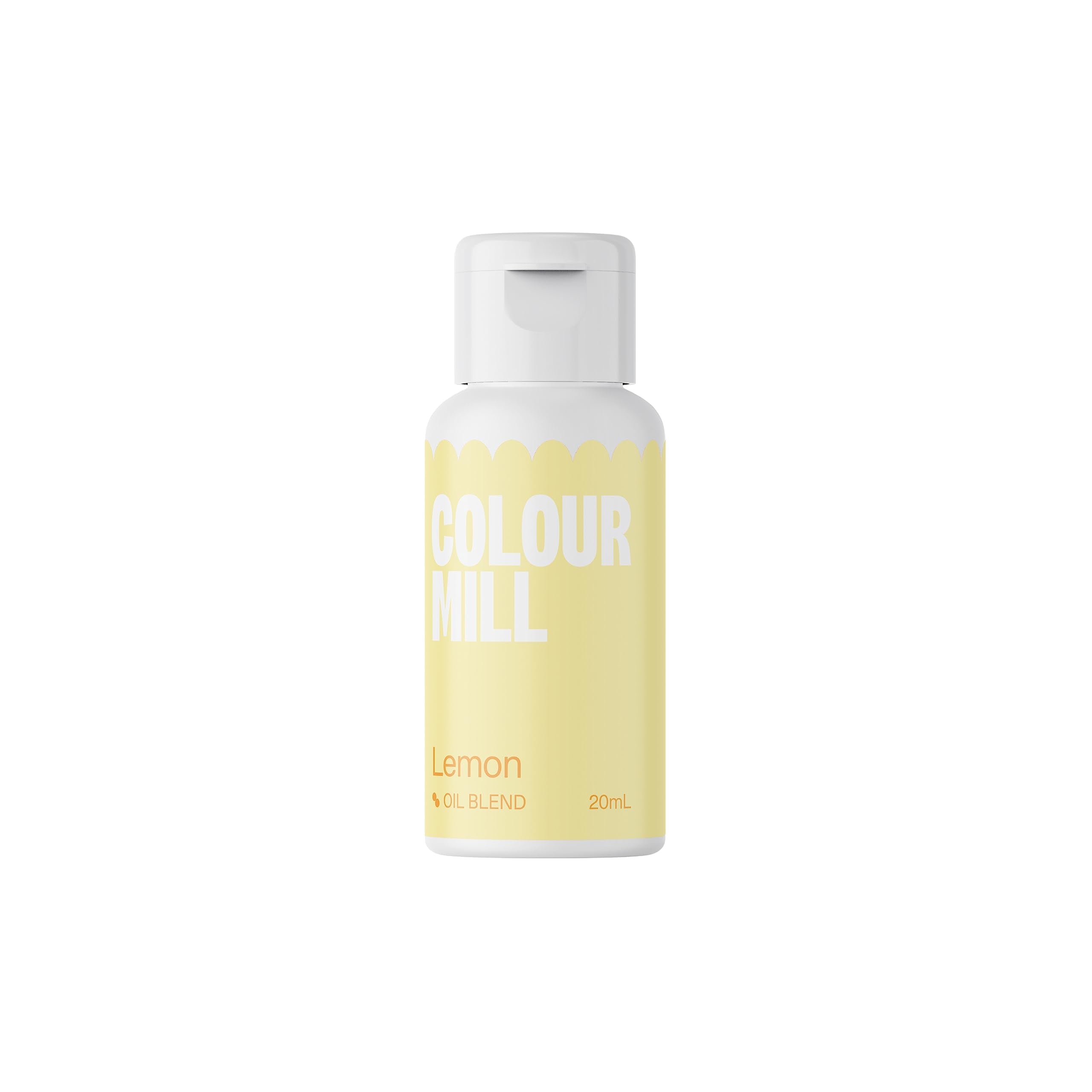 Colour Mill Oil Blend Food Colouring Lemon - 20ml Oil-Based Baking Colouring