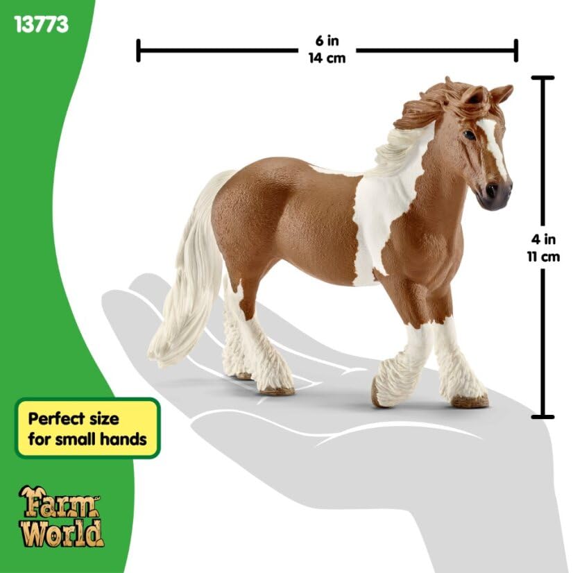 Schleich Farm World Tinker Mare Toy Figurine 13773 | Ages 3+ | Plastic 6