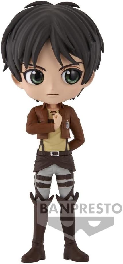 Banpresto Attack on Titan - Eren Yeager Vers. A - Q Posket 14cm Figure