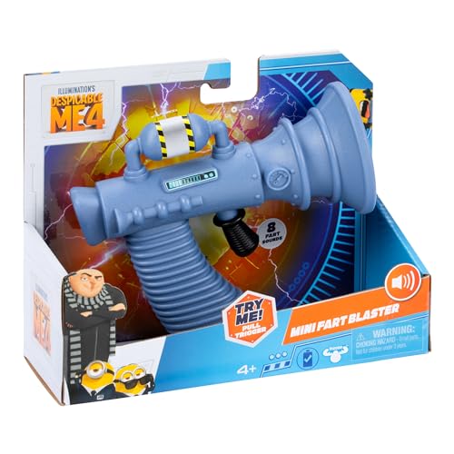 Despicable Me 4 SFX Mini Fart Blaster - 8 Silly Sound Gag Toy for Kids 7