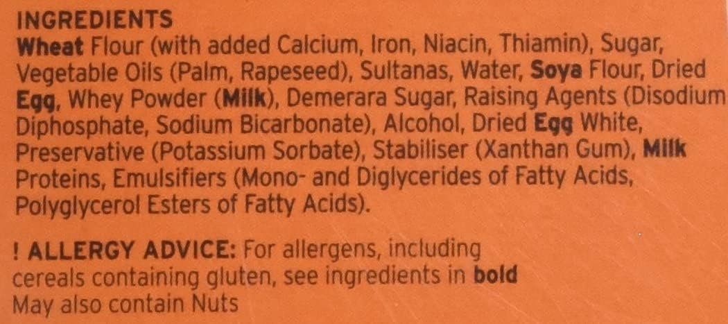 Mr Kipling Manor House Cake - Golden Sponge with Sultanas & Demerara Sugar, 390g 3