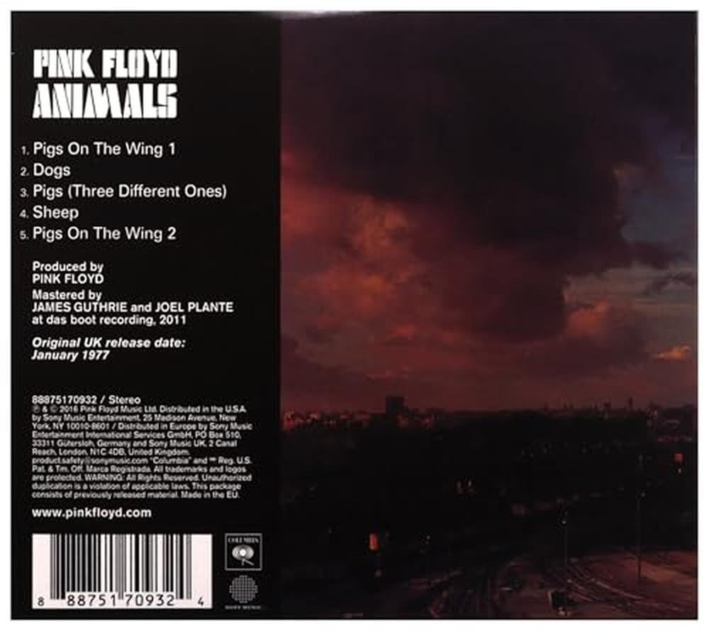 Pink Floyd - Animals Audio CD 5