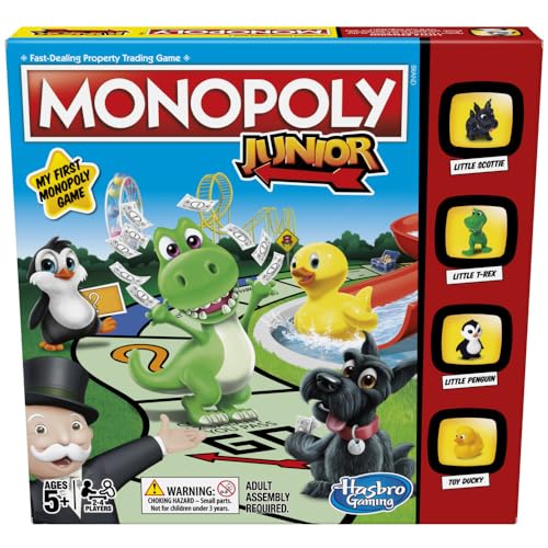 Hasbro Monopoly Junior Board Game 9